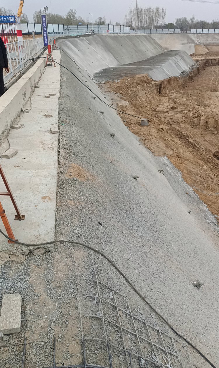 蚌埠龙子湖区挂网喷浆